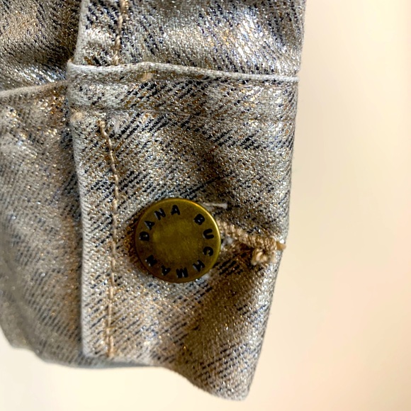 Dana Buchman metallic Snakeskin Print Jacket, Size 6 - Picture 6 of 6